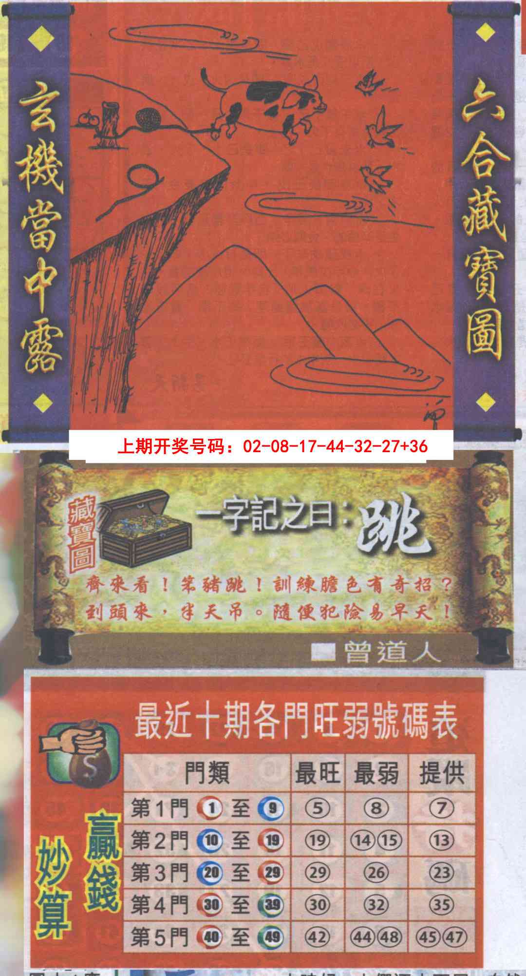 042期高清跑狗图[图]