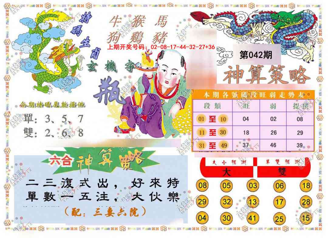042期神算策略[图]