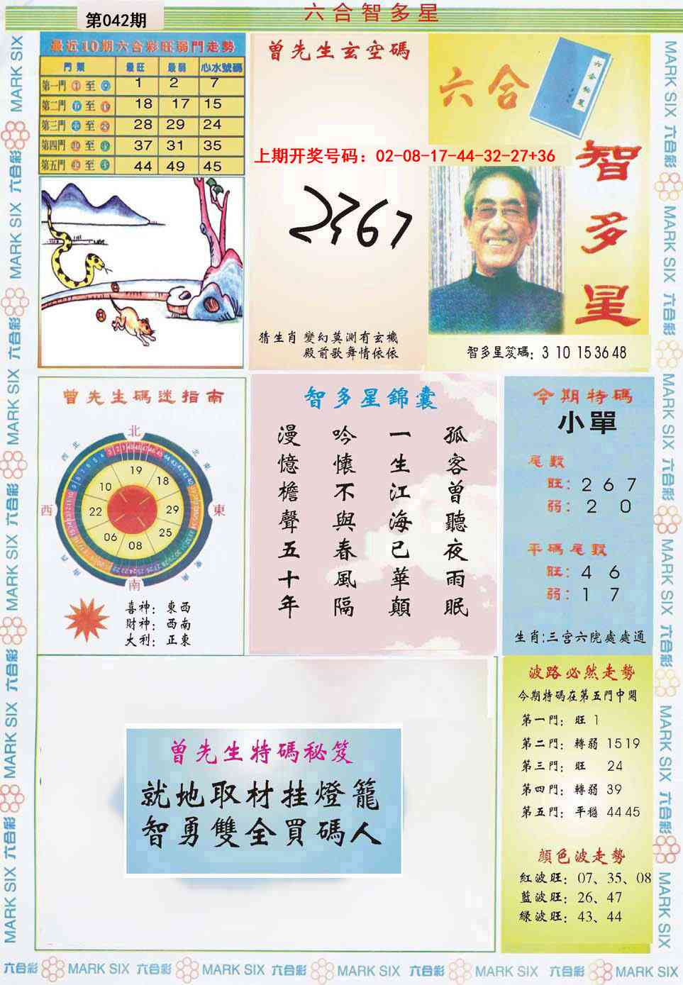 042期六合智多星[图]
