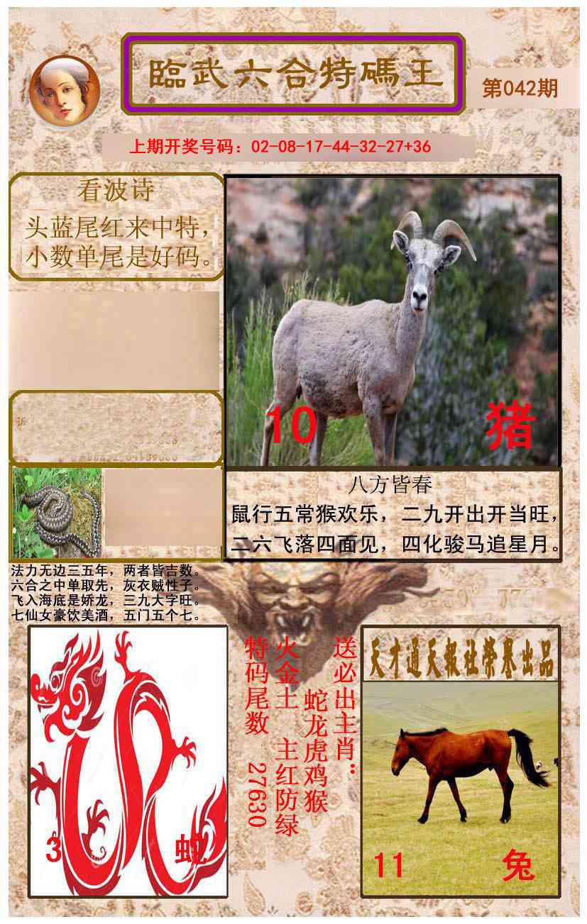 042期临武六合特码王[图]