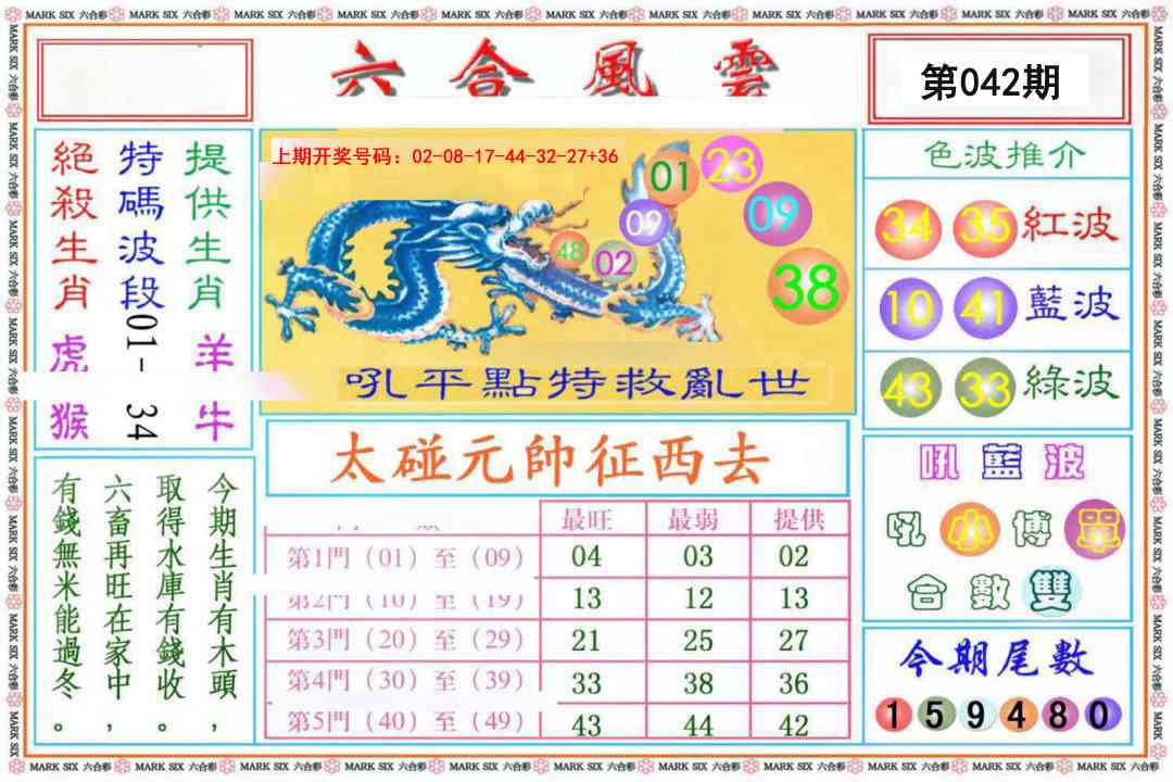 042期六合风云《另版》[图]