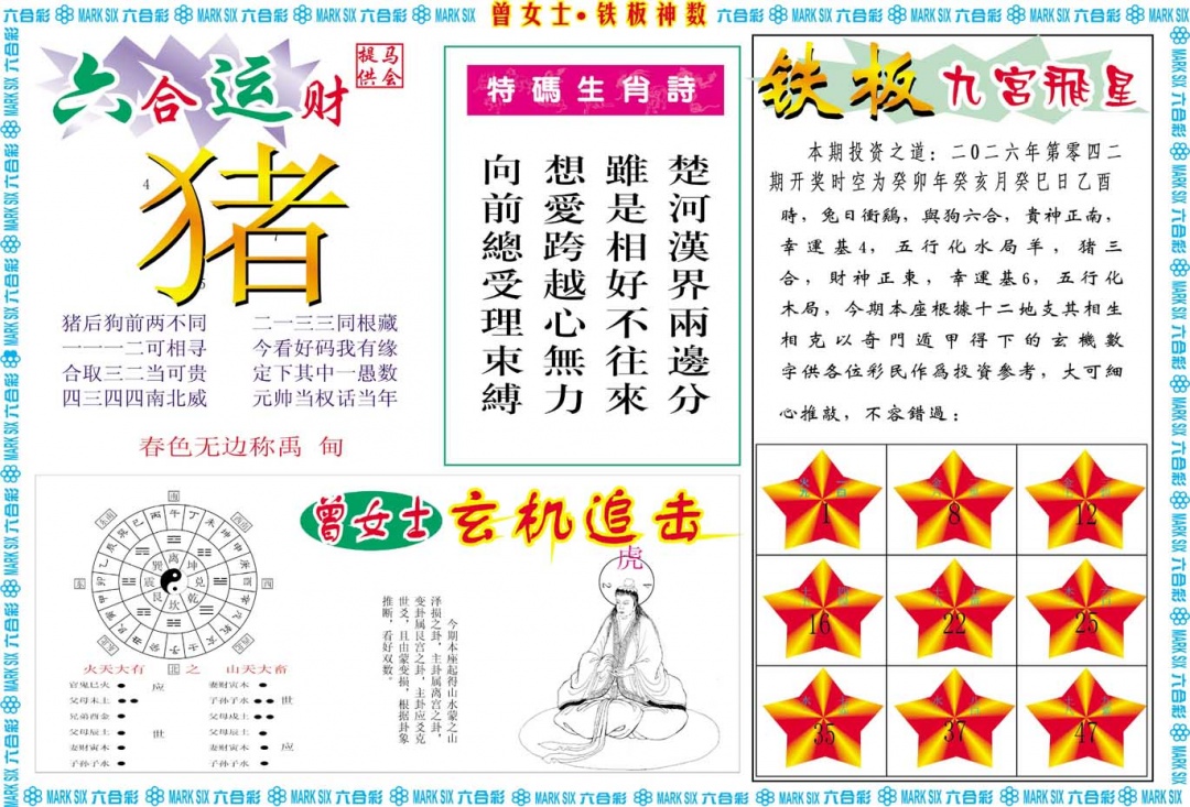 042期曾女士铁板神数B[图]