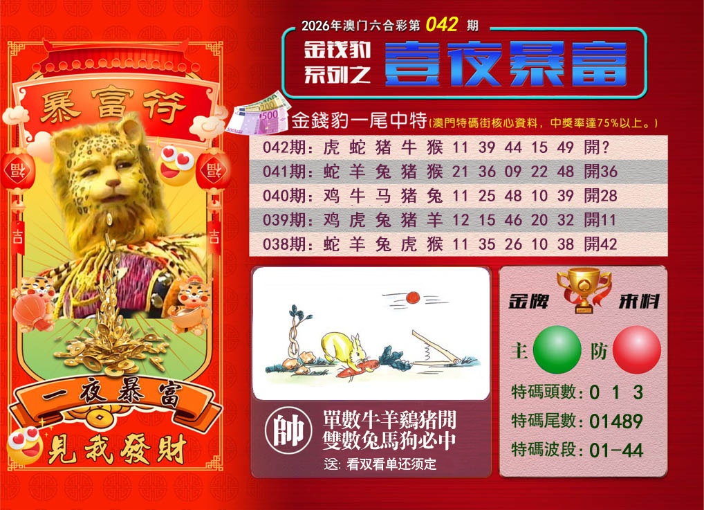 042期一夜暴富[图]