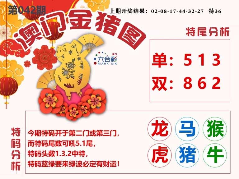 042期澳门金猪图[图]